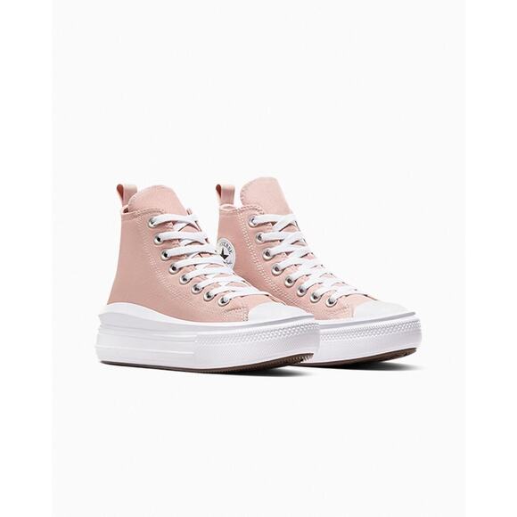 Converse Girls Chuck Taylor All Star Move High Top Sneaker - Picture 4 of 4